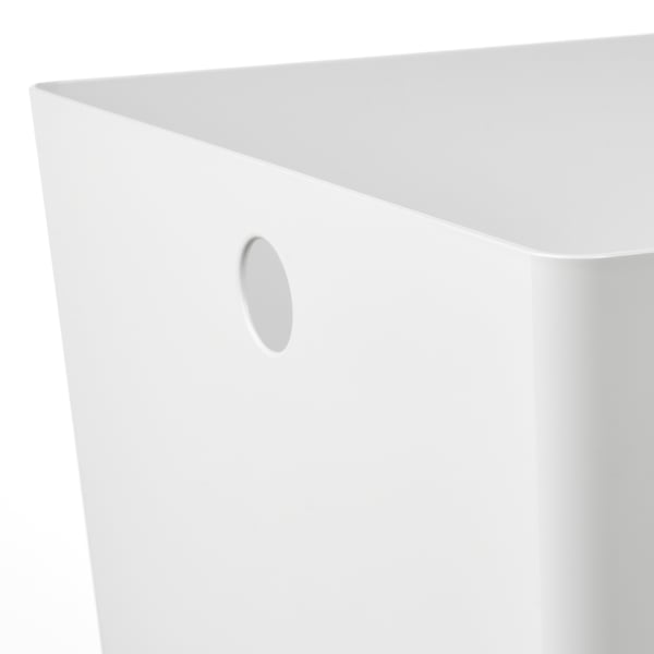 KUGGIS Caja, blanco, 26x35x15 cm