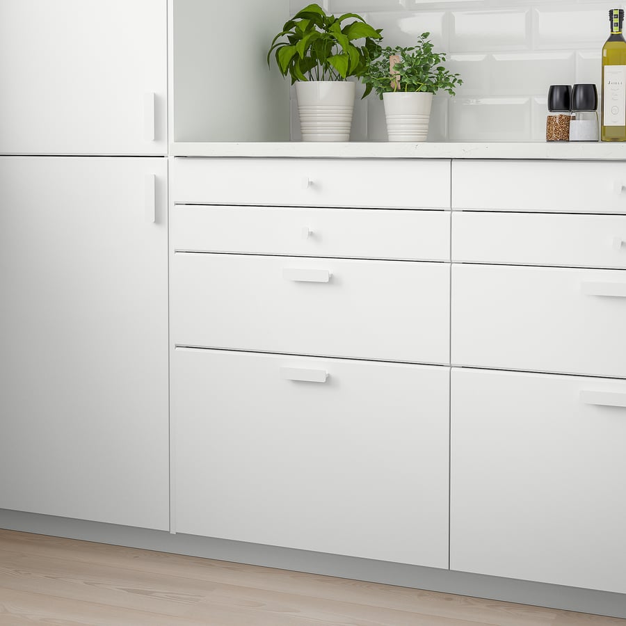 KUNGSBACKA Frente de cajón, blanco mate, 60x10 cm IKEA