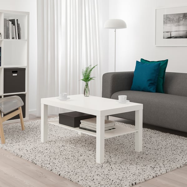 hardware borracho comportarse LACK Mesa de centro, blanco, 90x55 cm - IKEA