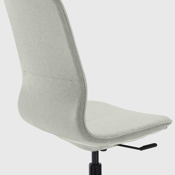 LÅNGFJÄLL Silla sala de juntas Gunnared verde claro, negro - IKEA