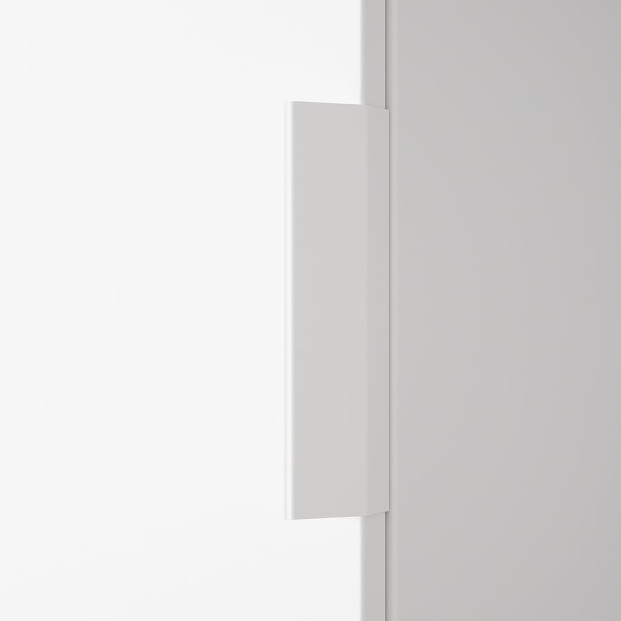 LÄTTHET Tirador, blanco, 13 cm IKEA