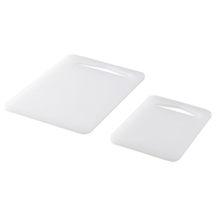 LEGITIM tabla de cortar juego de 2, blanco IKEA
