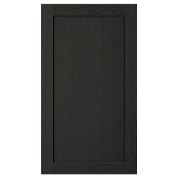 LERHYTTAN Frente para lavavajillas, tinte negro - IKEA