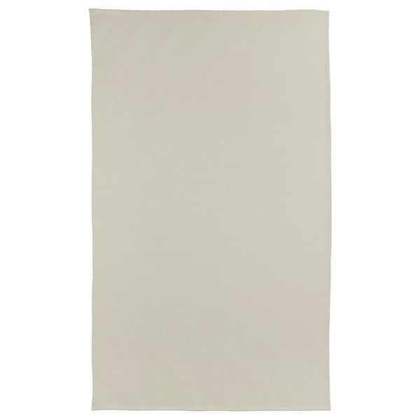 LIGUSTER mantel marfil, lyocell brillante, rectángulo, liso