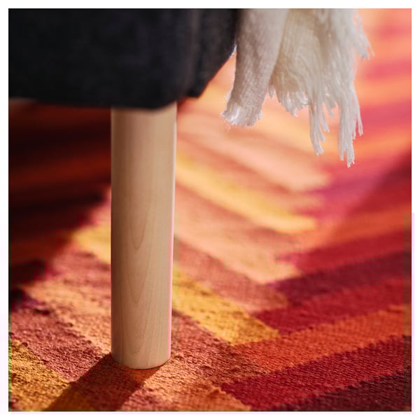 LILLEHEM Módulo 1 asiento, Gunnared gris oscuro/madera