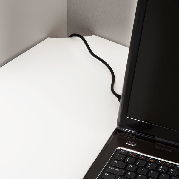 LINNMON / ADILS Mesa de esquina, blanco, 120x120 cm - IKEA