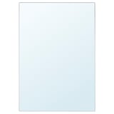 Espejo LÖNSÅS: rectangular, vidrio transparente, diseño elegante, montado en la pared.
