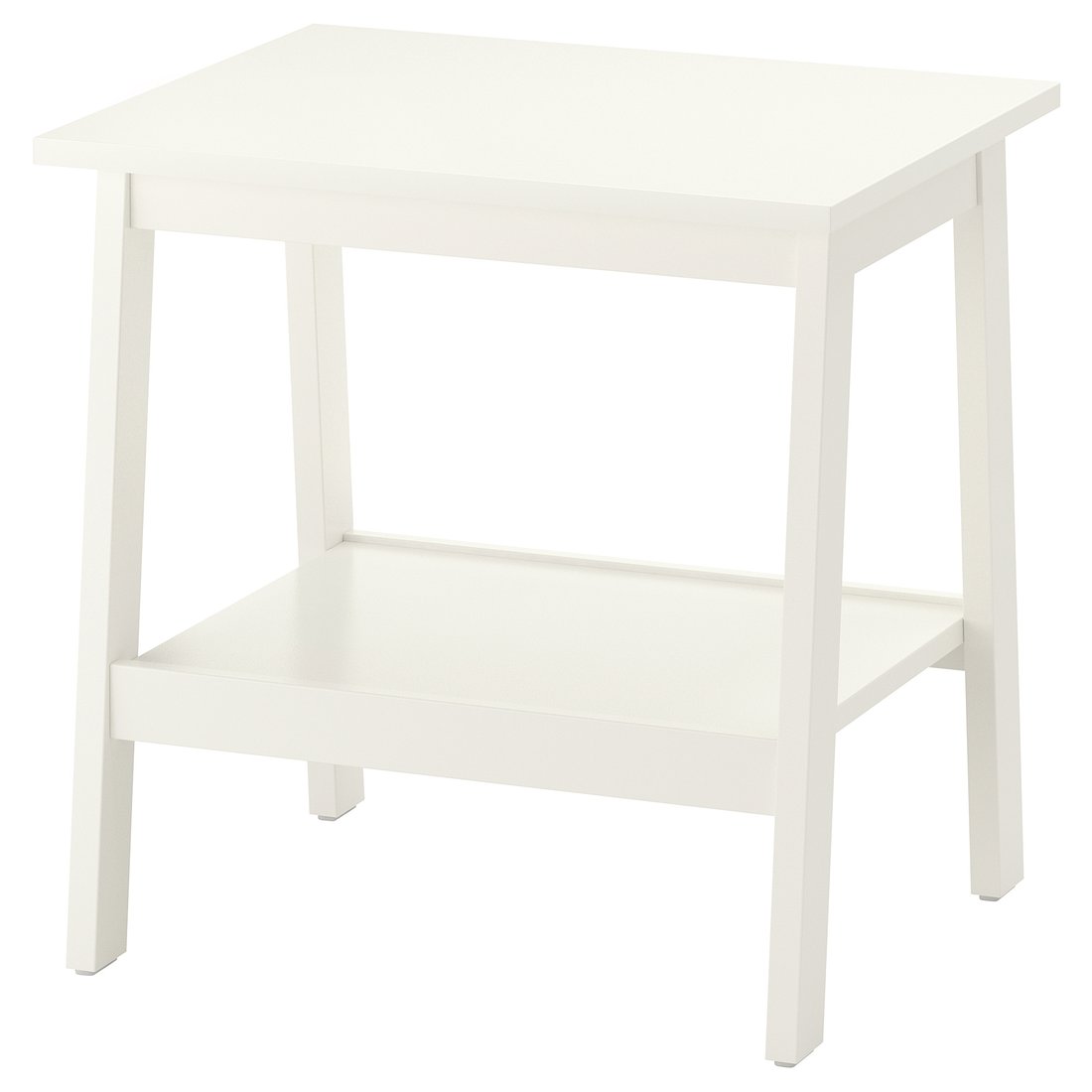LUNNARP Mesa auxiliar, blanco, 55x45 cm IKEA
