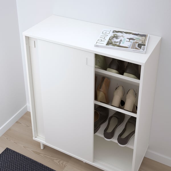 MACKAPÄR Zapatero/almacenaje, blanco IKEA