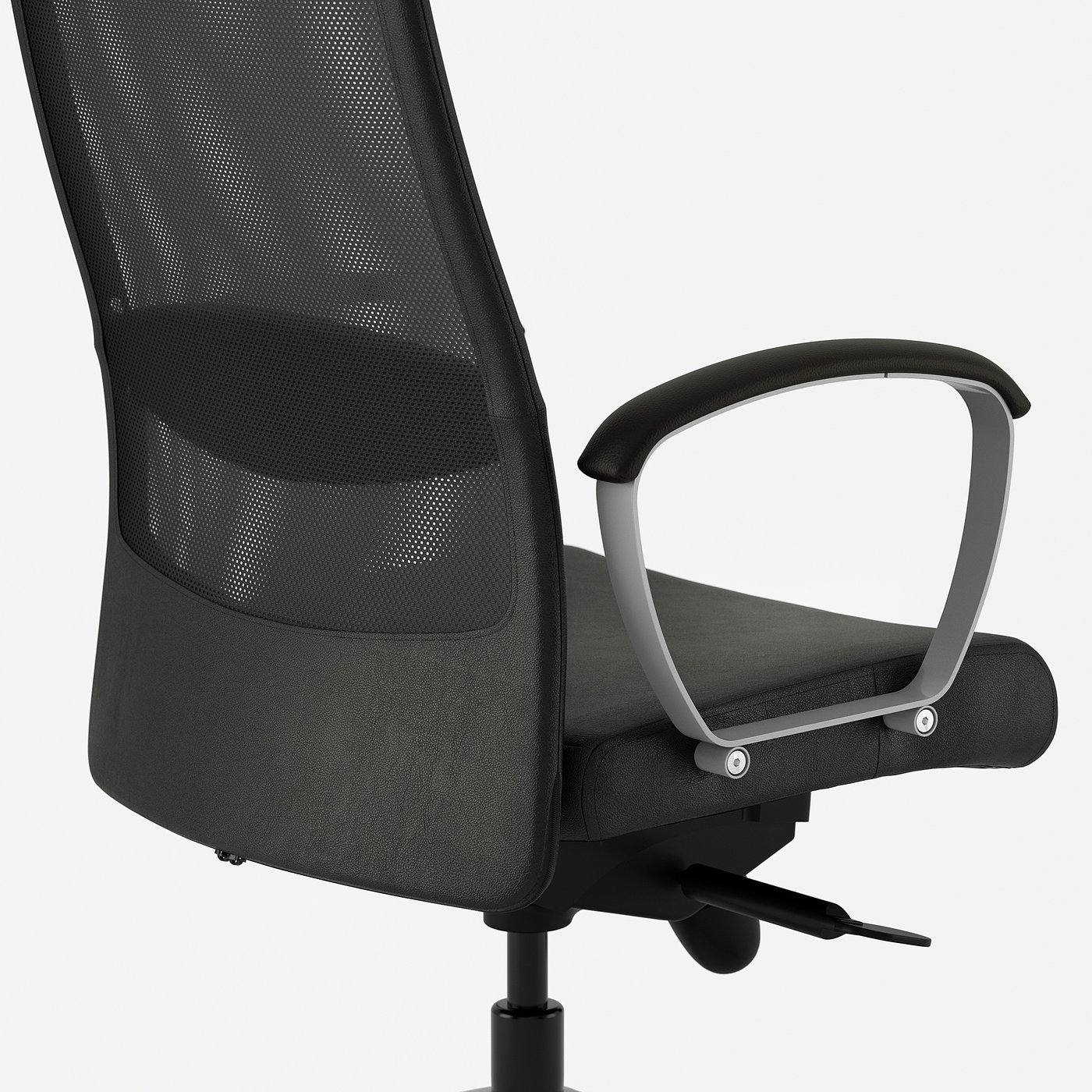 Ikea markus black leather clearance