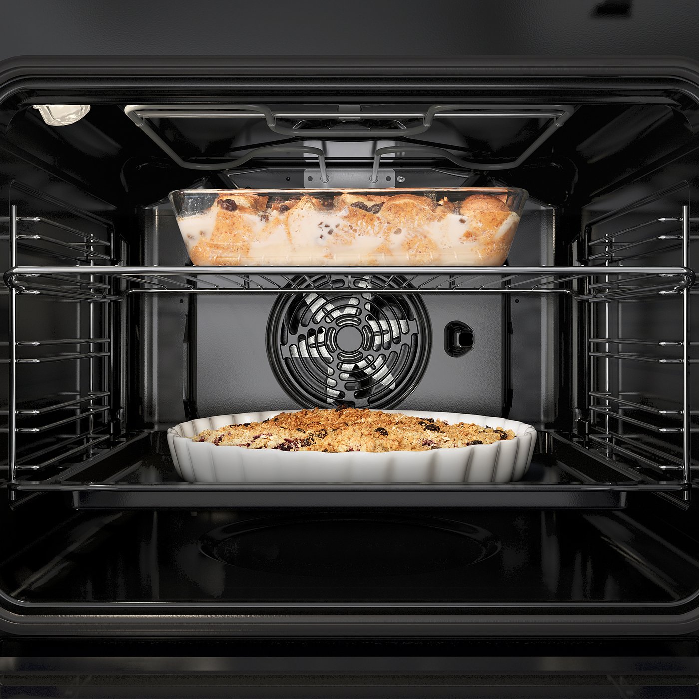 MATÄLSKARE Horno de aire forzado, col acinox - IKEA