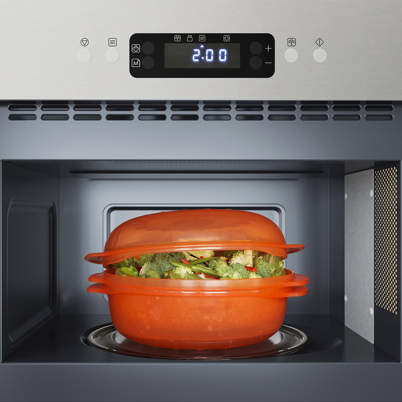 MATTRADITION Horno microondas, ac inox - IKEA
