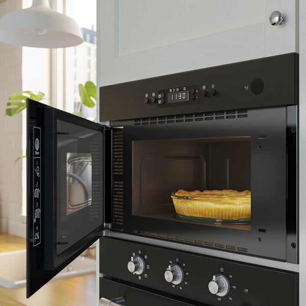 MATTRADITION Horno microondas, IKEA 300 negro