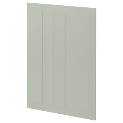 Mueble de cocina METOD en color verde, estilo panel, rectangular, material ligero.