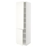 Mueble de cocina blanco METOD, rectangular, con estantes ajustables, puerta izquierda o derecha.