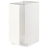 Mueble blanco Metod de Ikea, cuadrado, diseño moderno.