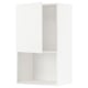 Mueble de cocina METOD, blanco, cuadrado, estante ajustable, líneas limpias.