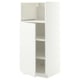 METOD Mueble alto para electrodom. integ., blanco/Stensund blanco, 60x60x140 cm