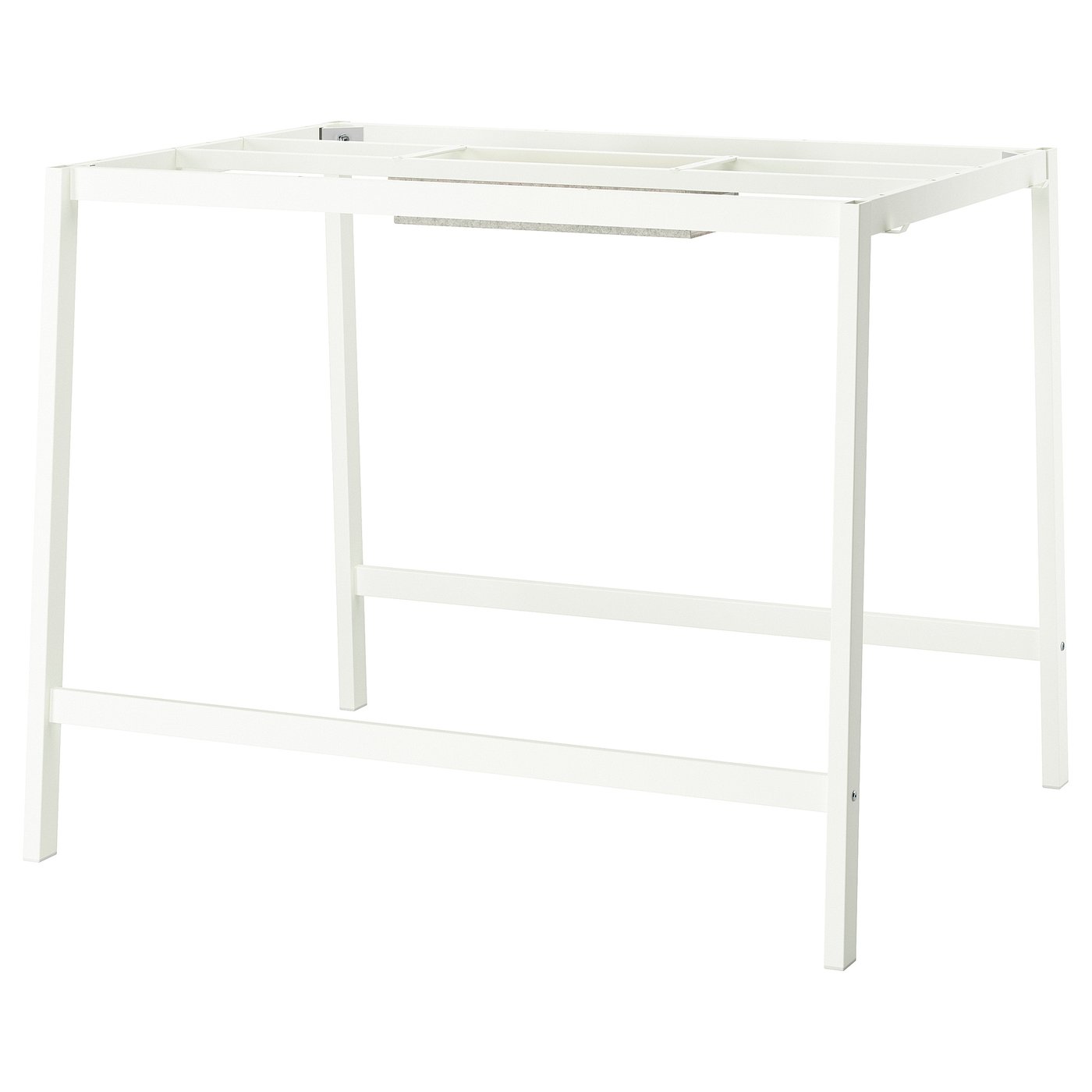 MITTZON Estructura mesa reuniones - blanco 140x108x103 cm