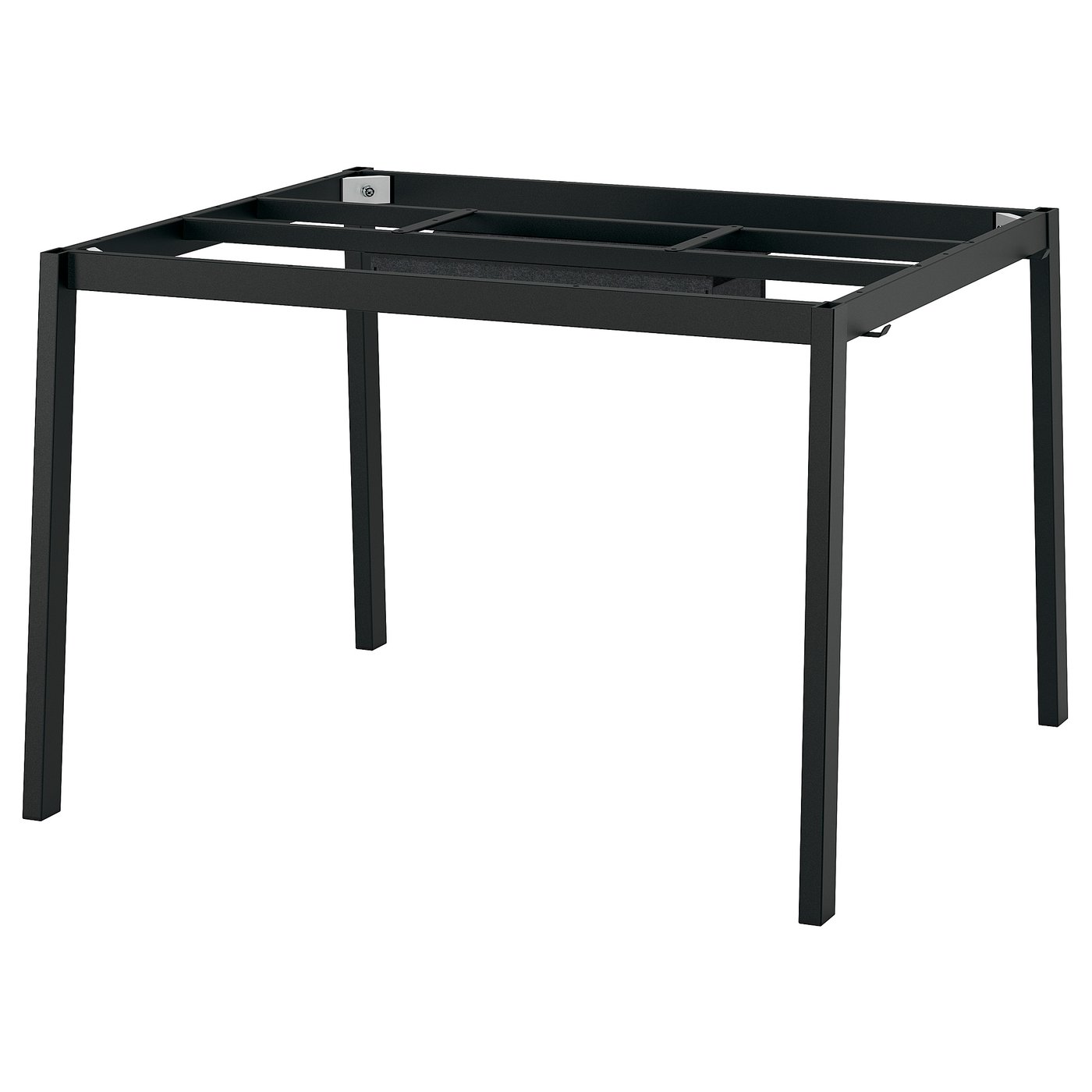 MITTZON Estructura mesa reuniones - negro 120x108x73 cm