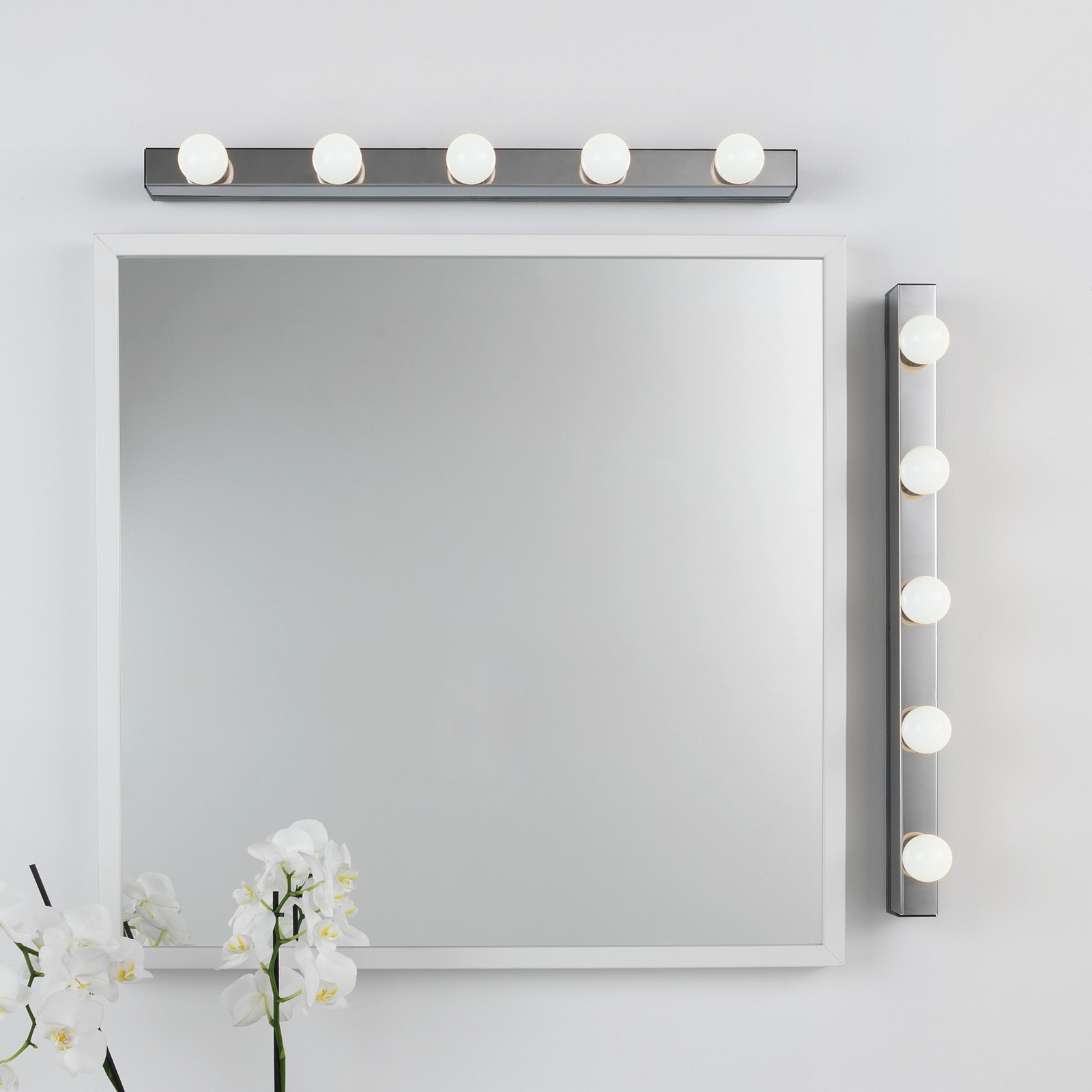 MUSIK Aplique instal fija, cromado - IKEA