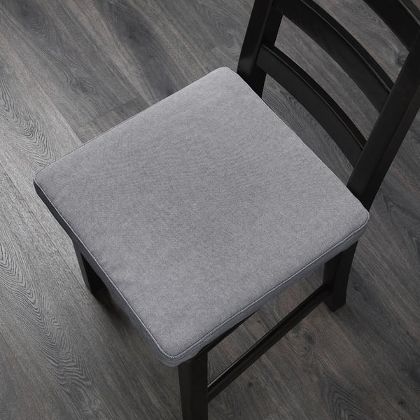 OMTÄNKSAM Cojín para silla, Orrsta gris claro, 40x40 cm - IKEA