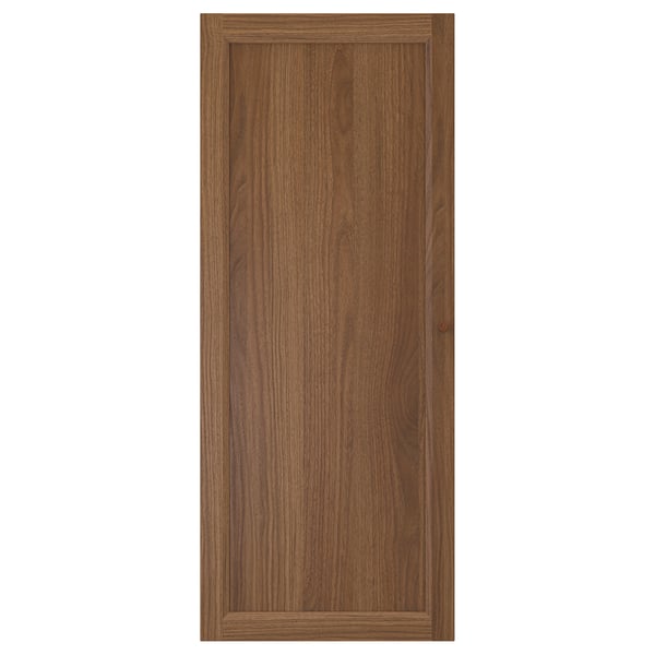 Puerta de madera OXBERG, acabado natural, forma rectangular, diseño sólido, bisagras ajustables.