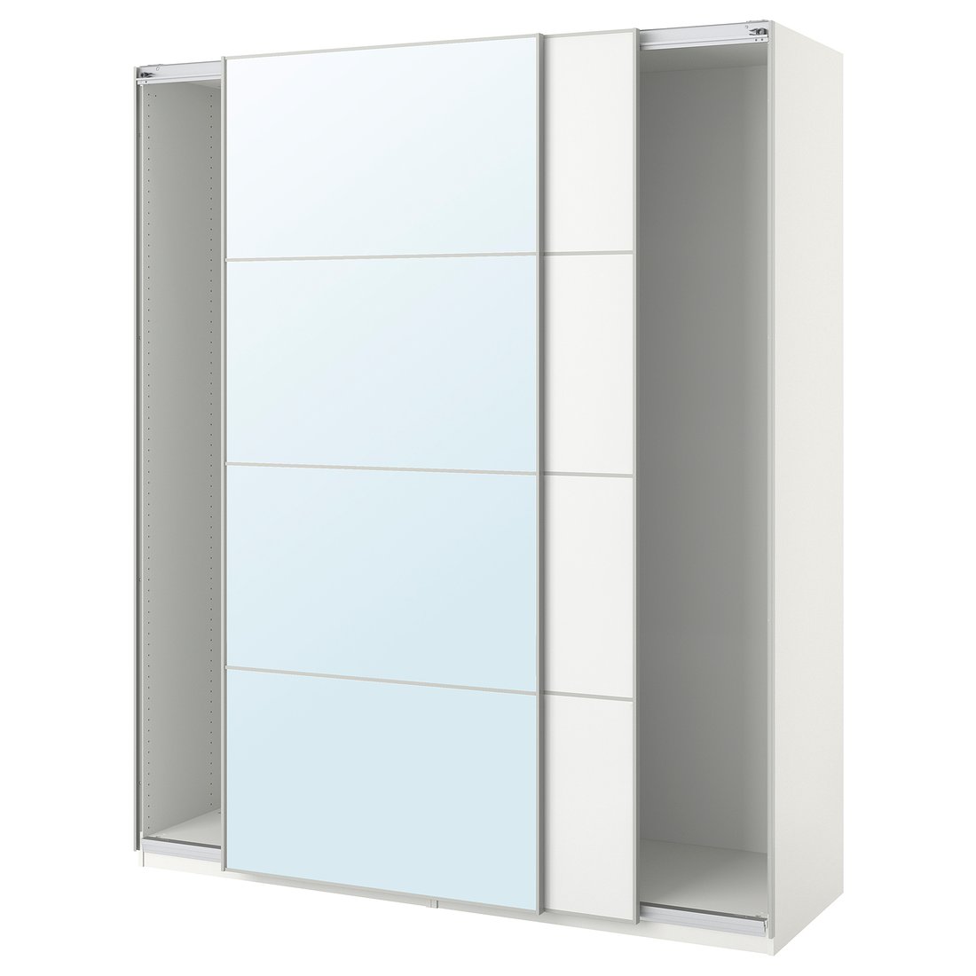 PAX Armario con puertas correderas blanco/Auli Färvik IKEA