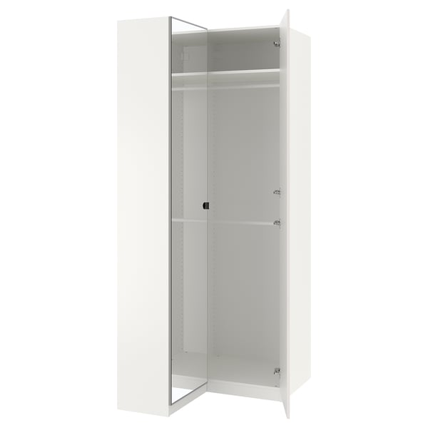 PAX Armario esquinero, blanco, Fardal Vikedal, 111/88x236 cm IKEA
