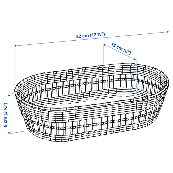 FLÅDIS Cesta, junco marino - IKEA