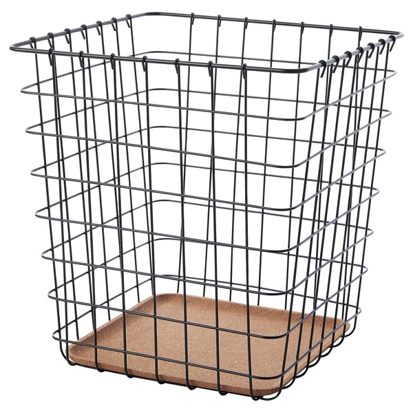 PLEJA Papelera - negro - IKEA