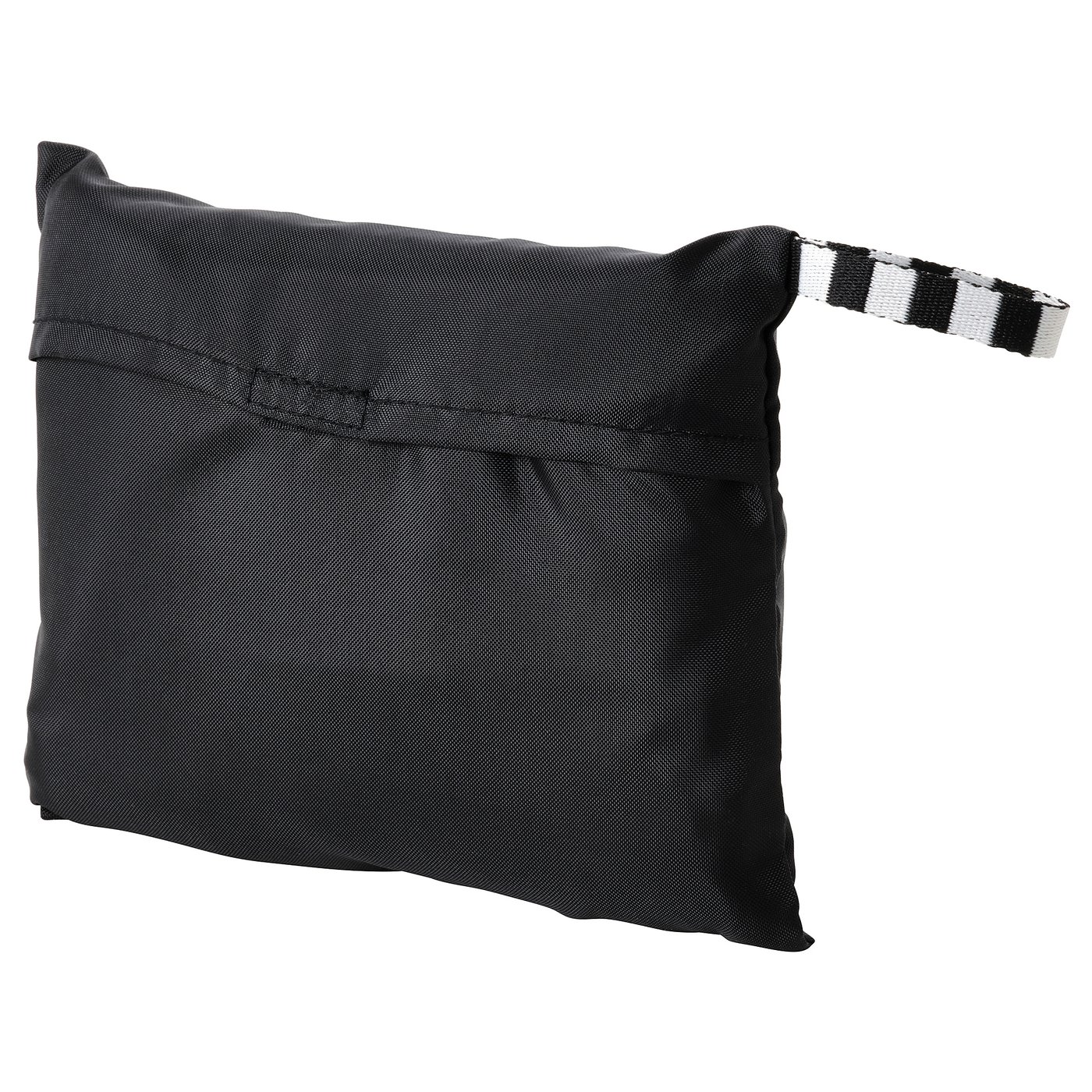 RÄCKLA Bolso, plegable, negro, 48x36 cm/20 l - IKEA
