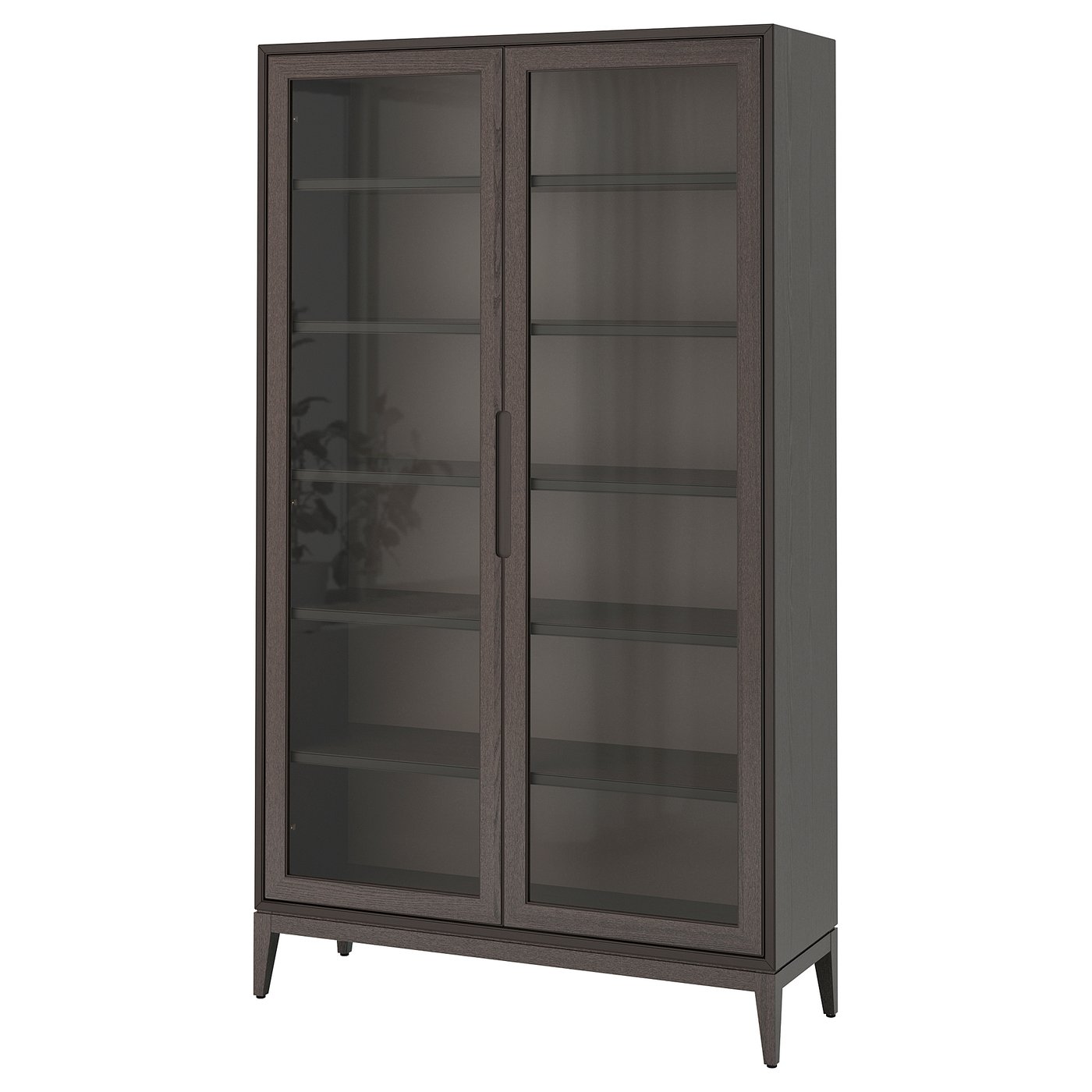 REGISSÖR Vitrina, marrón, 118x203 cm - IKEA
