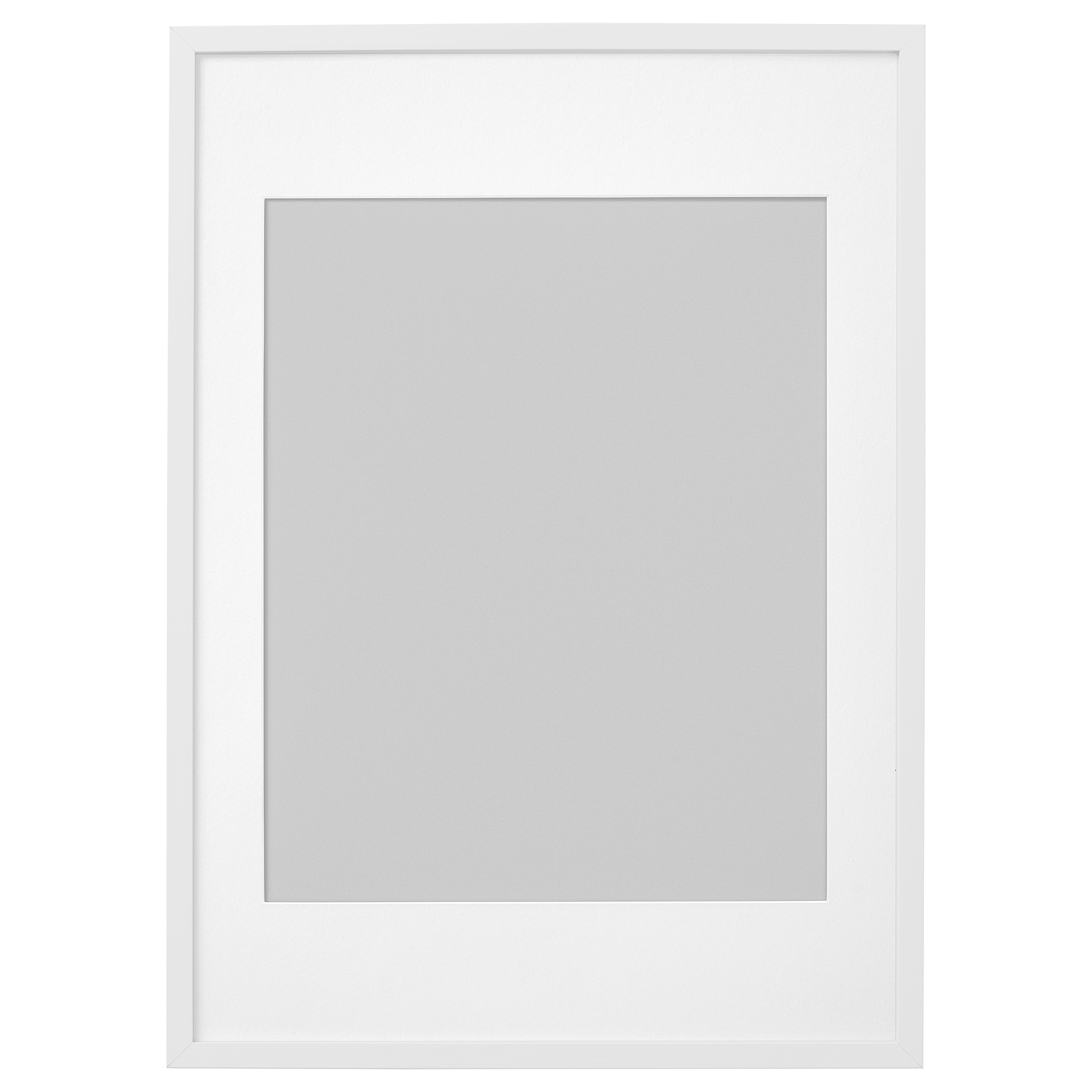 RIBBA Marco, blanco, 50x70 cm - IKEA