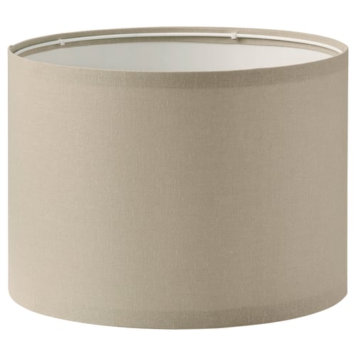 ringsta pantalla para lampara beige 33 cm
