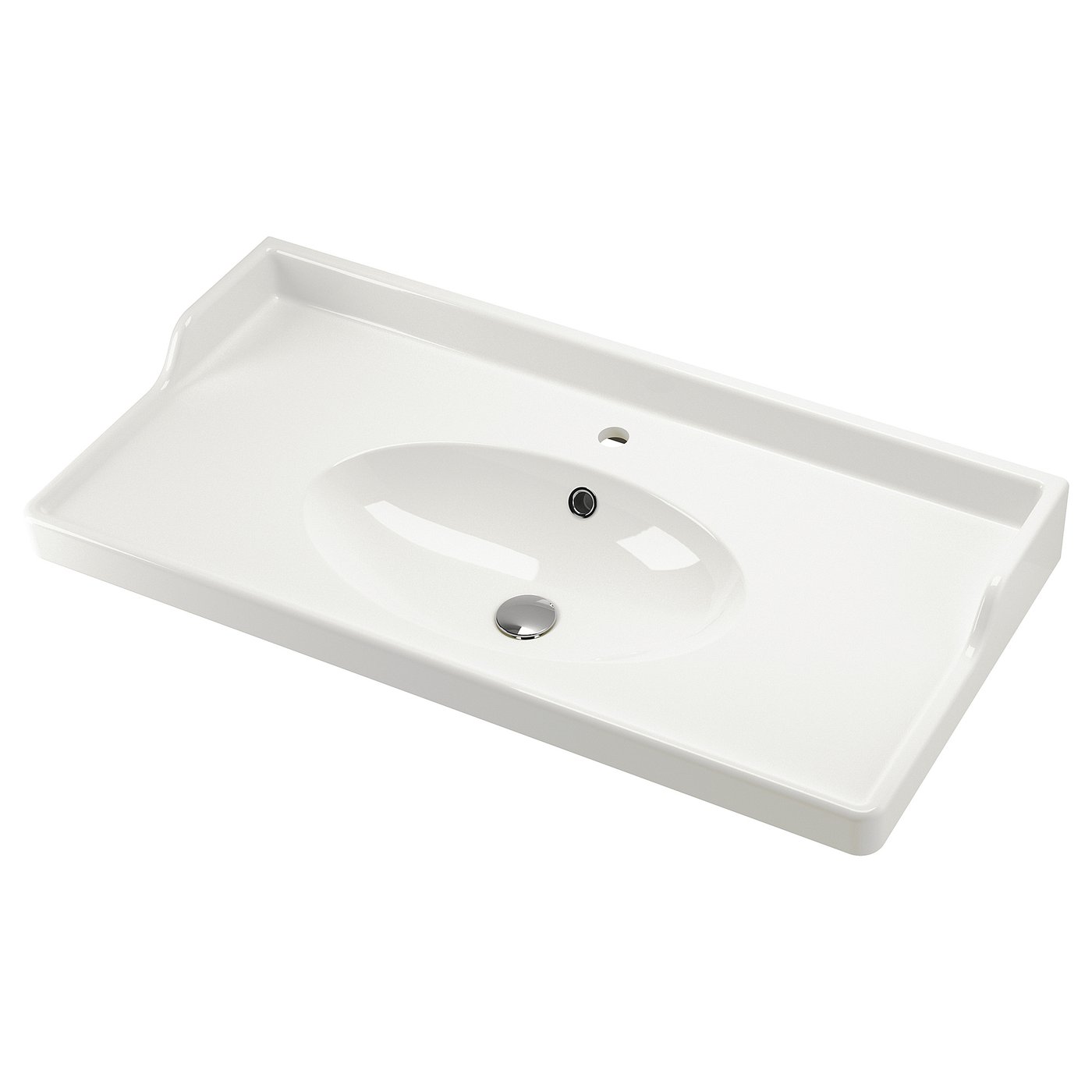 RUTSJÖN Lavabo - blanco 102x49 cm