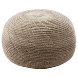 SANDARED Puf, beige, 45 cm