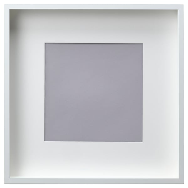 Marco Madera Blanco 3 cm 50X50