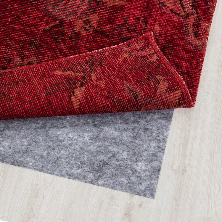 SILKEBORG Alfombra, pelo corto, tonalidades de rojo, 70x200 cm - IKEA