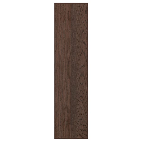 Panel texturizado de madera oscura, probablemente de la puerta de un armario. Forma rectangular con acabado liso, parte de la colección SINARP.