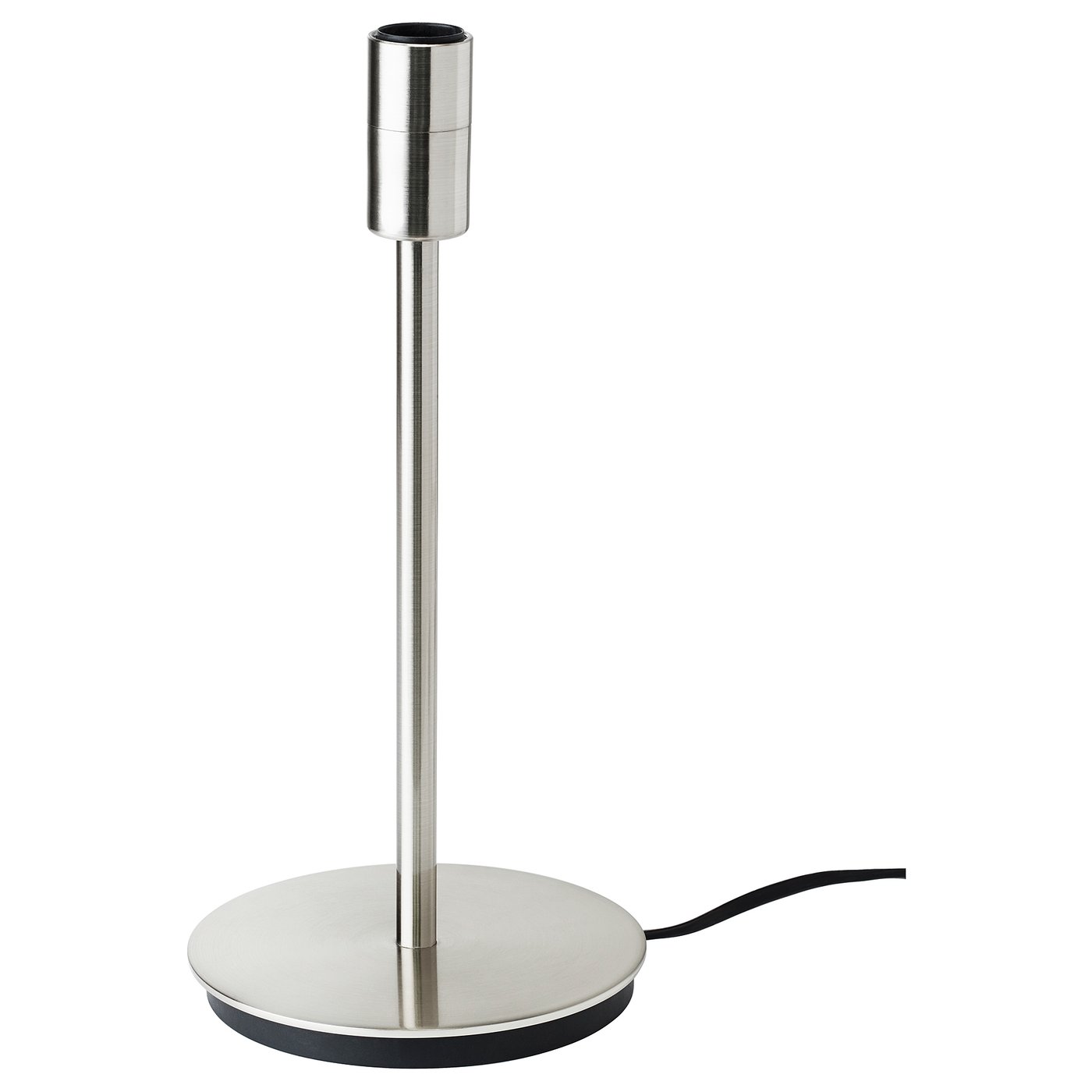 SKAFTET Pie de lámpara de mesa - niquelado 30 cm