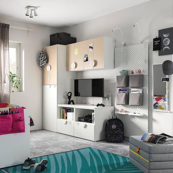 ideas de almacenamiento de dormitorio ikea