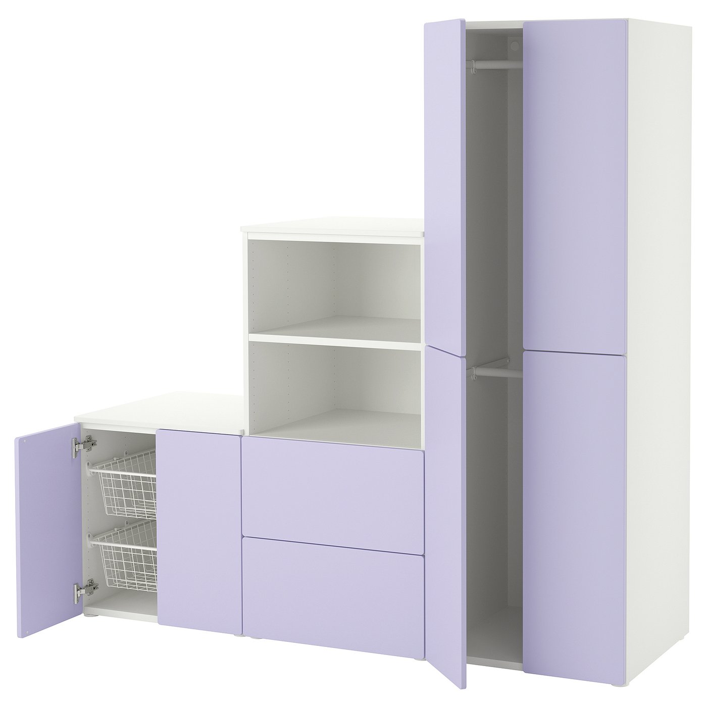 Cache-trous Pour Meubles IKEA Billy, Besta, Etc. - 110 Pièces, Blanc