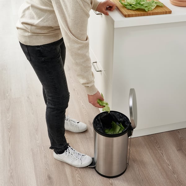  Juego de cubos de basura con pedal, para el hogar, el baño, la  cocina o la basura : Hogar y Cocina