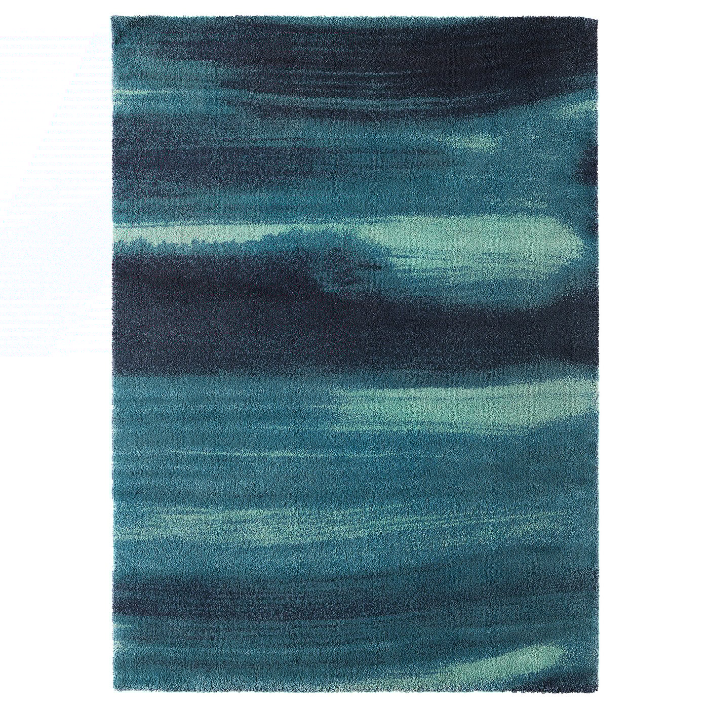 SÖNDERÖD Alfombra, pelo largo, azul, 170x240 cm - IKEA