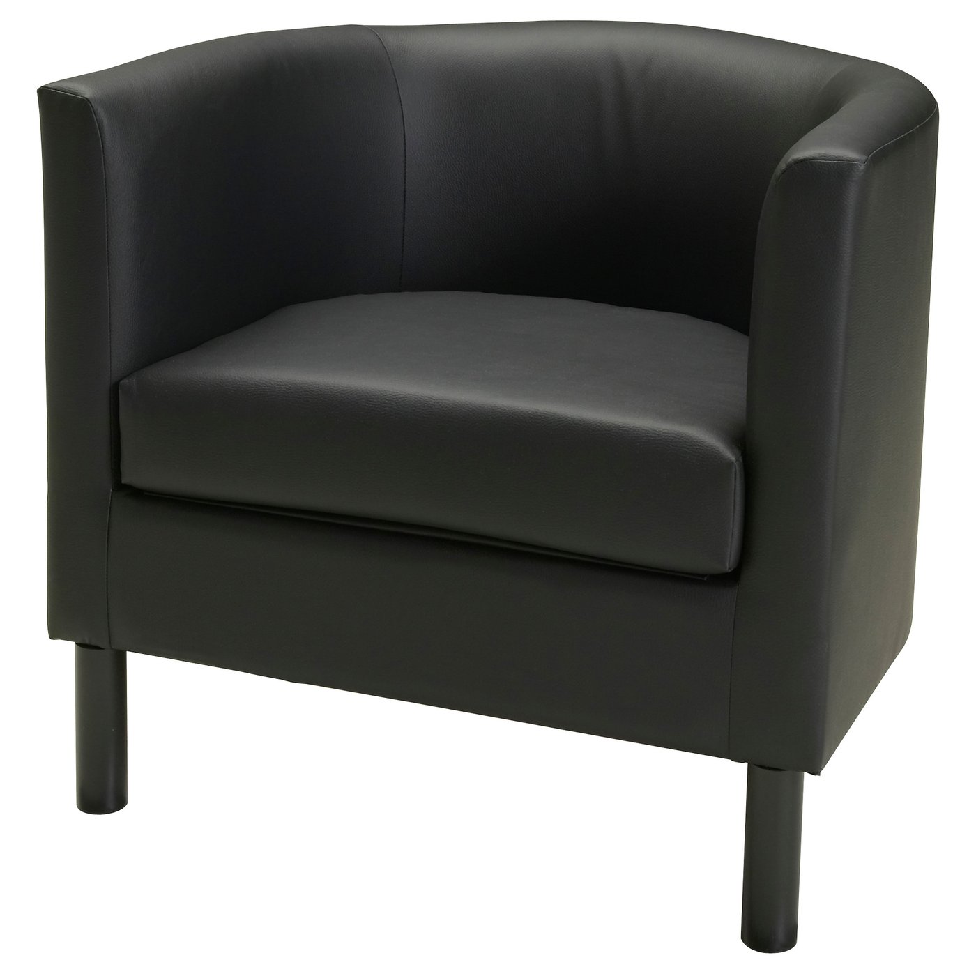 SOLSTA OLARP Sillón Idhult negro IKEA