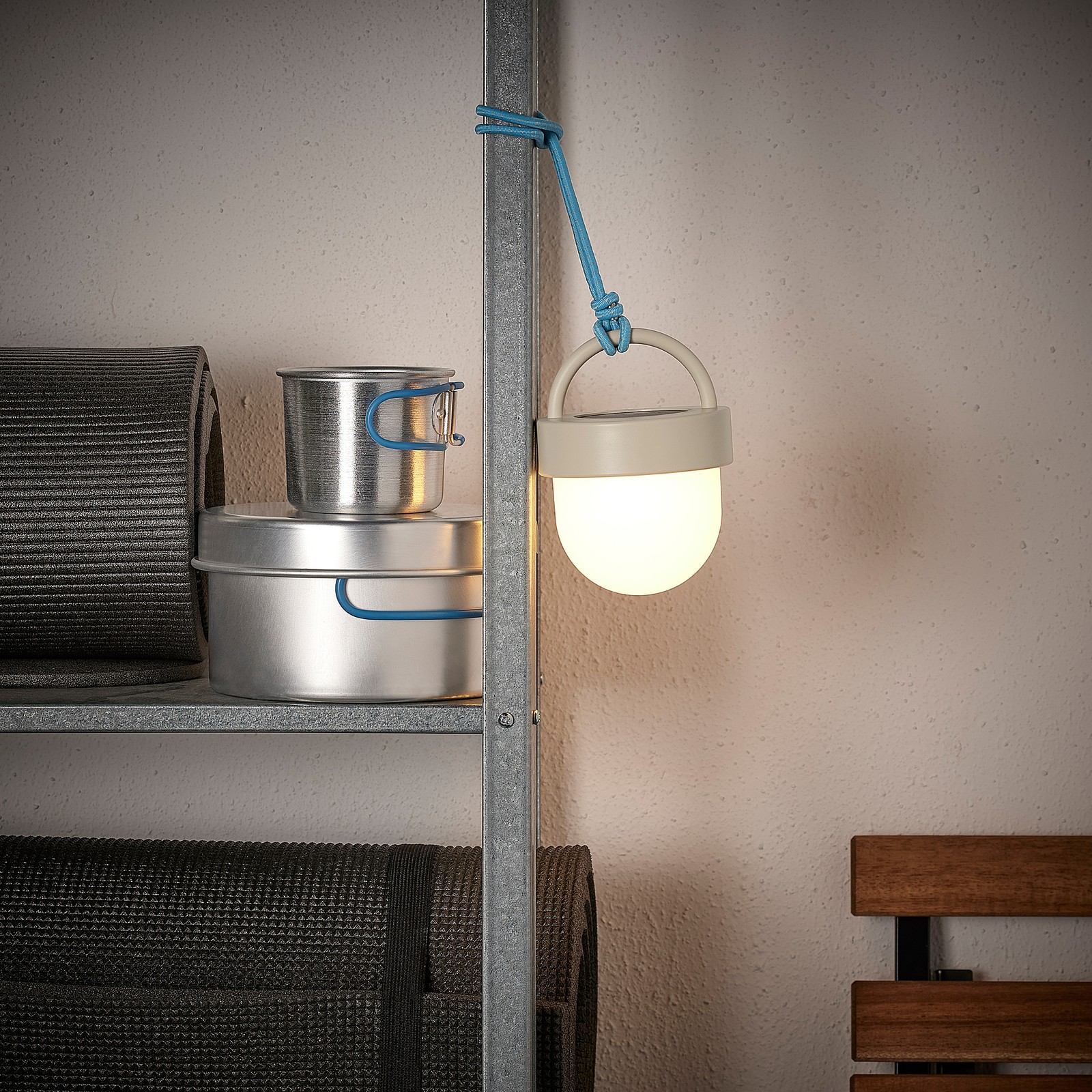 SOLVINDEN Lámpara techo solar LED, gris azul/exterior globo, 10 cm IKEA SOLVINDEN Lámpara techo solar LED, gris azul/exterior globo, 10 cm IKEA