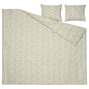 Copripiumino King Size Fusion Natale - 230x220 Cm Reversible Con Frasi E Fiocchi Di Neve - 2 Federe Incluse (Rosso/Bianco)