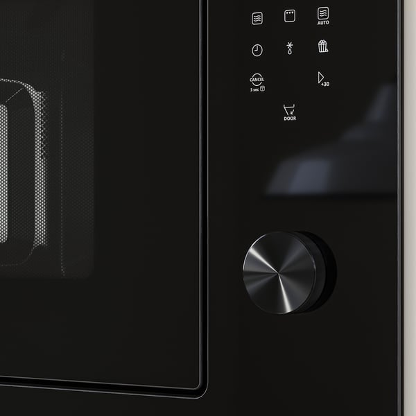 SPJUTBO Microondas integrado, función de parrilla IKEA 500/negro