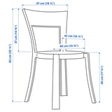 Ilustración con medidas del producto: STEIN.